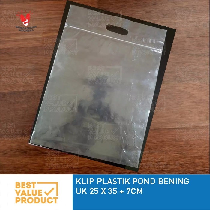 Ziplock Pond Bening 25x35