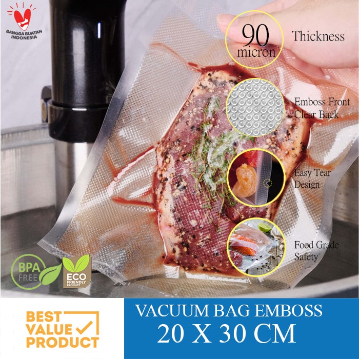 Plastik Vacuum Embossed 90 mikron